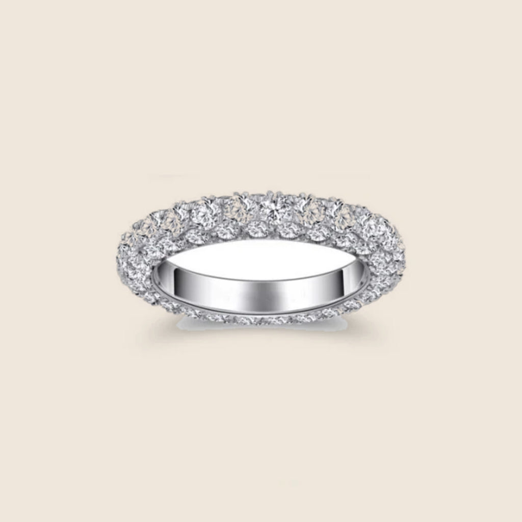 Gioia Full Pavé Band — view 1