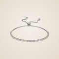 Grazia 925 Silver Tennis Bracelet