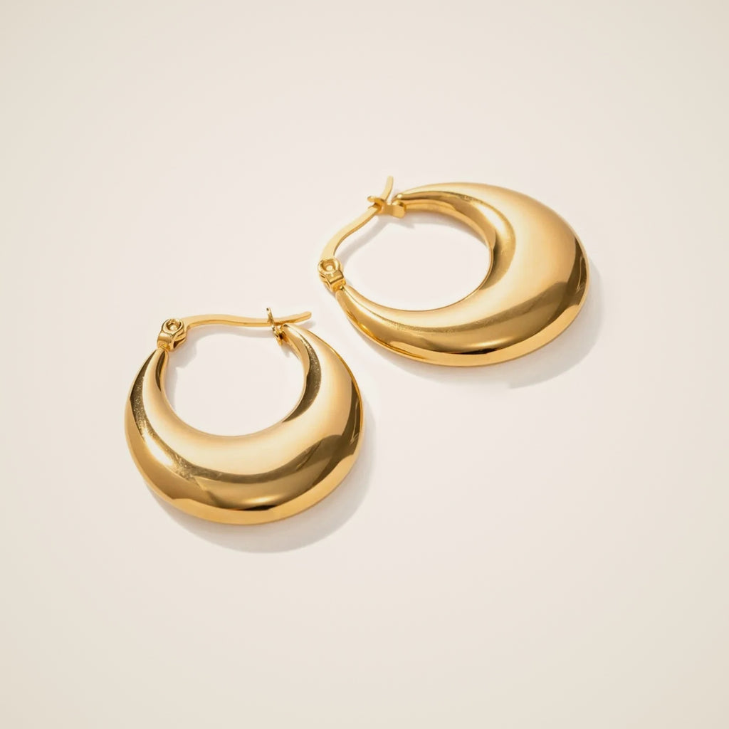 Greta U-Hoop Earrings — view 1