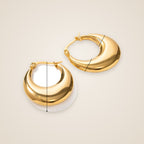 Greta U-Hoop Earrings — view 6