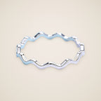 Ilaria Thin Wave Ring — view 1