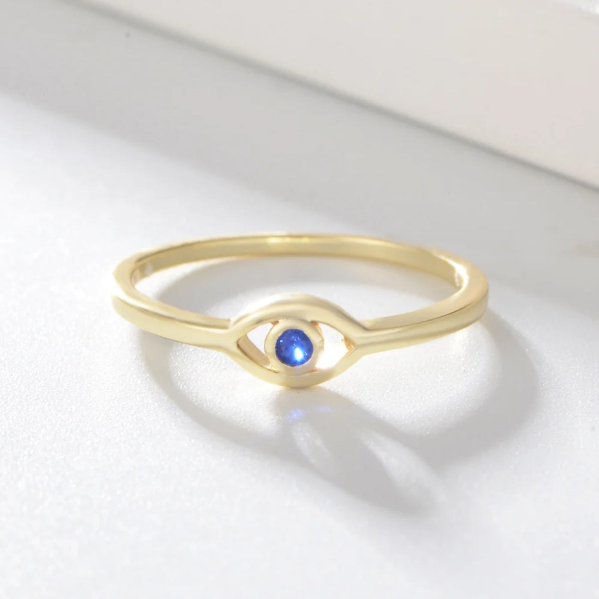 Kalliope Blue Eye Ring — view 5