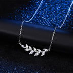 Kassandra Olive Branch Necklace — view 2