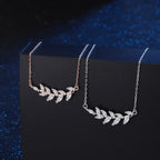 Kassandra Olive Branch Necklace — view 6