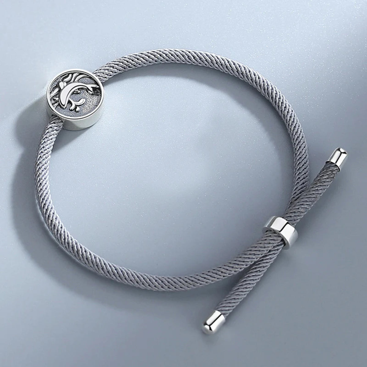 Lapo Twisted Cord Medal Bracelet — view 3