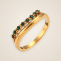 Leda Fine Stone Ring — view 4