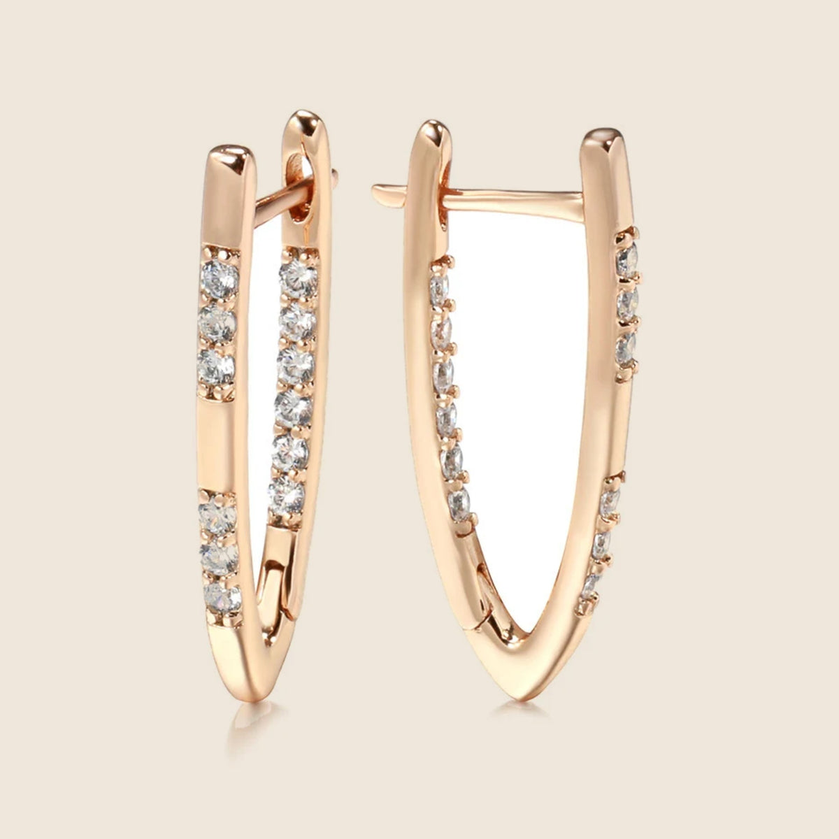 Ludovica V Pavé Hoops — view 1
