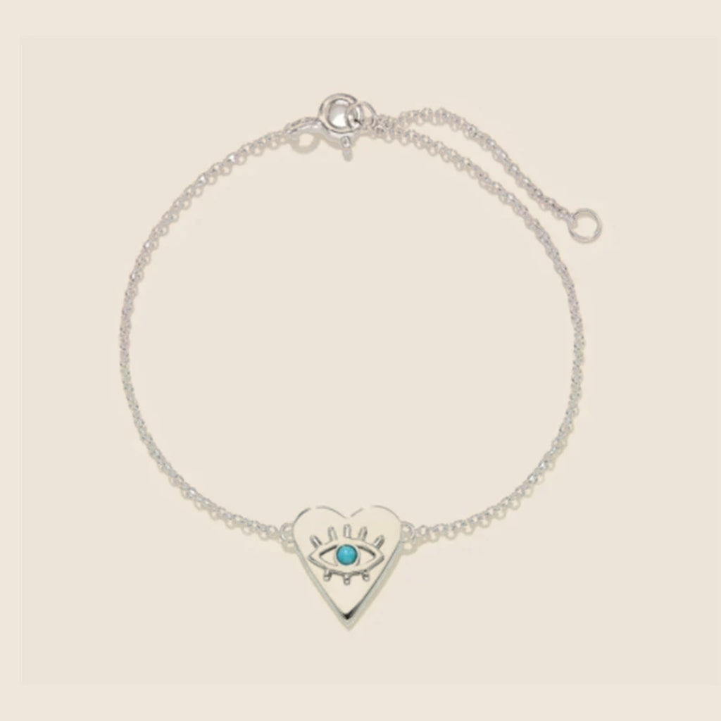 Melina Heart Eye Bracelet — view 1