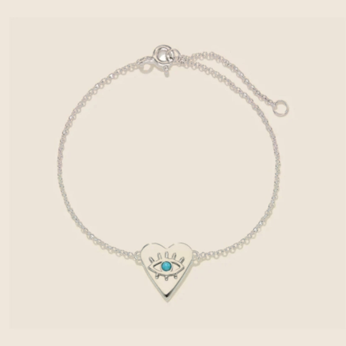 Melina Heart Eye Bracelet — view 1