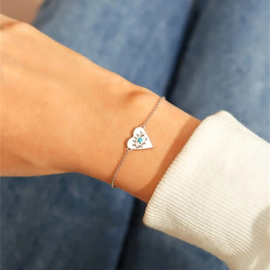 Melina Heart Eye Bracelet — view 4