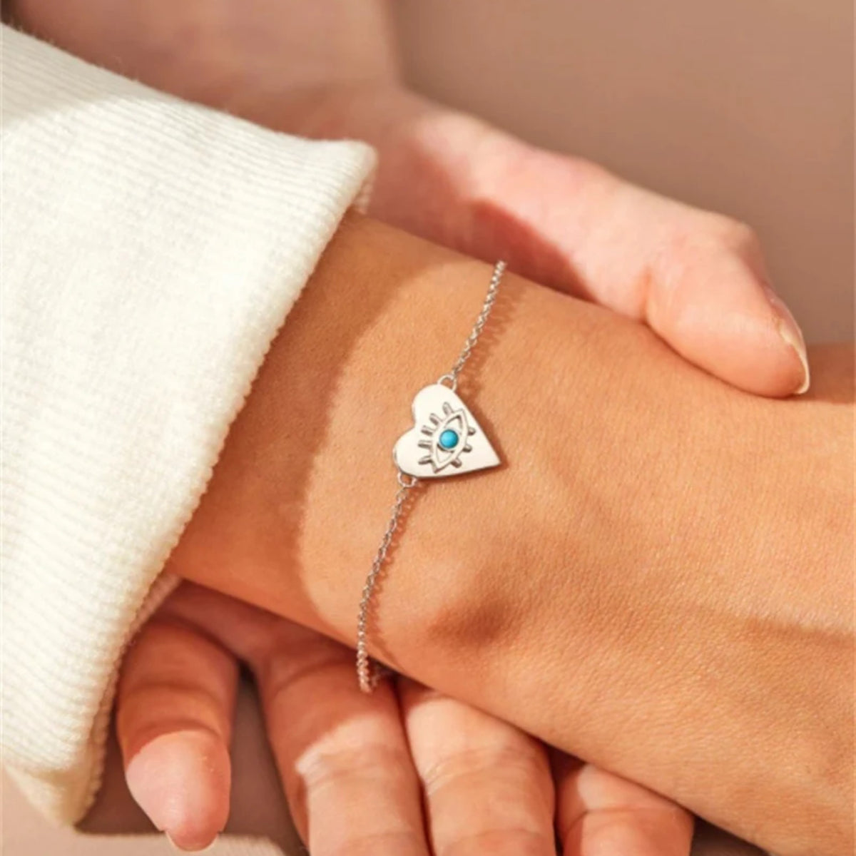 Melina Heart Eye Bracelet — view 5