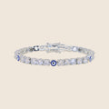 Myrto Blue Eye Tennis Bracelet — view 1