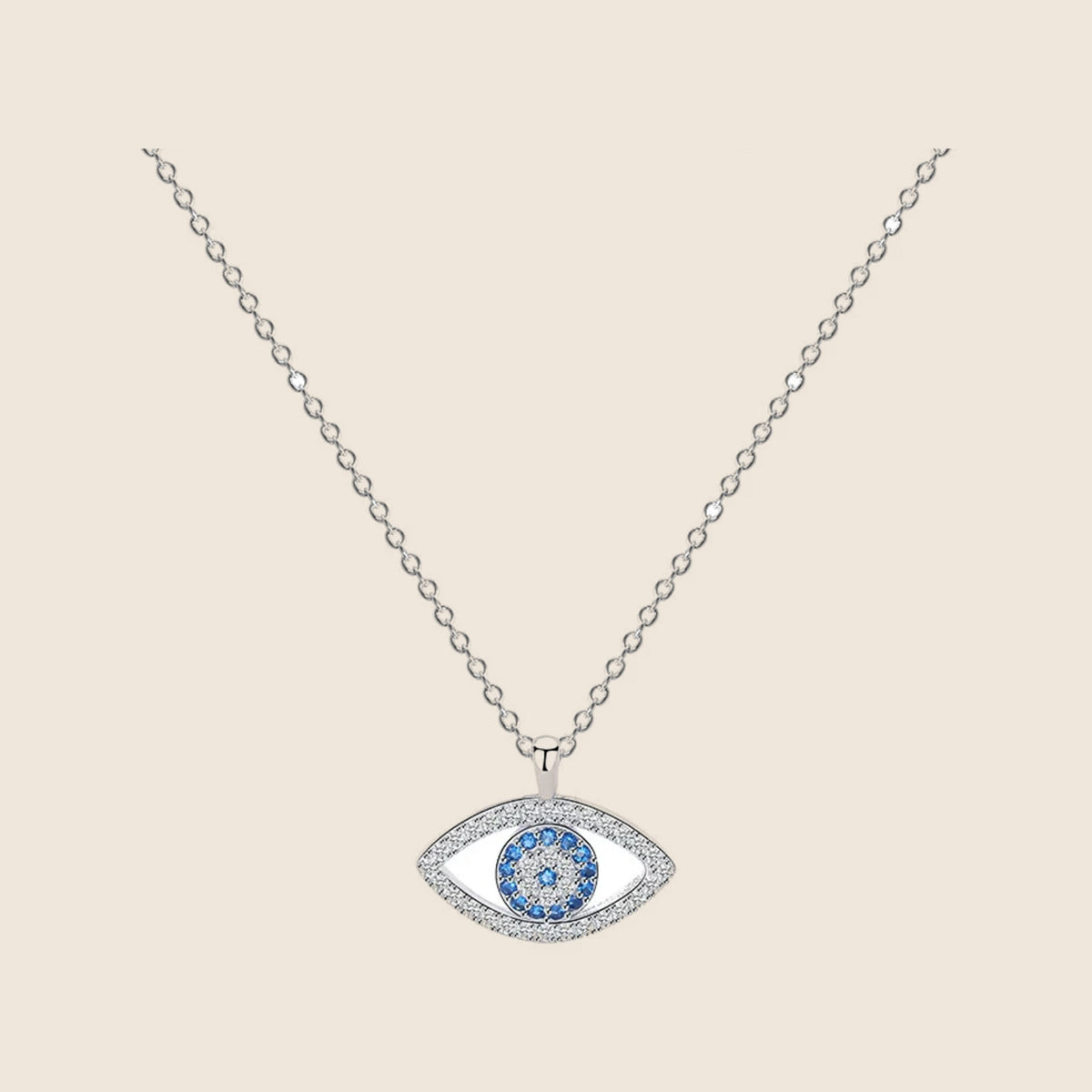 Nefeli Statement Eye Pendant — view 1