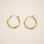 Nina Classic Hoop Earrings — view 1