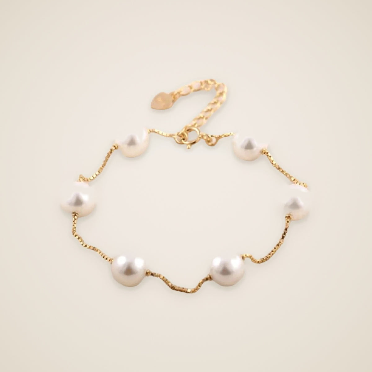 Nora 925 Silver Bead Bracelet — view 1