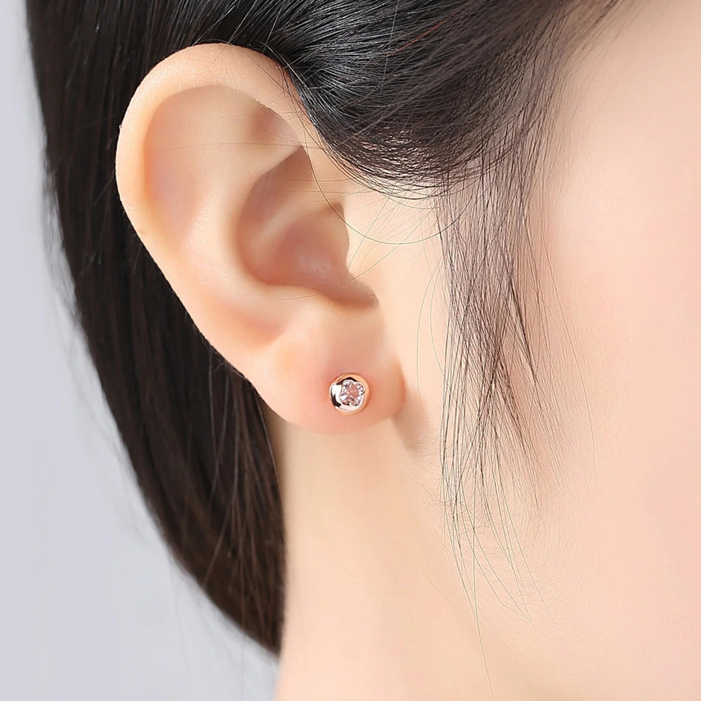 Ottavia Bezel Studs — view 4