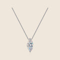 Perla Marquise Solitaire Necklace — view 1