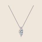 Perla Marquise Solitaire Necklace — view 5