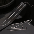 Rebecca Fine Tennis Necklace — view 7