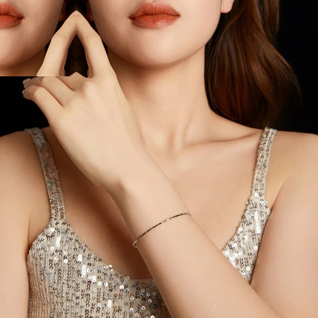 Sofia Twisted Bangle Chain — view 4