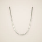Sveva Flat Snake Chain Necklace — view 1