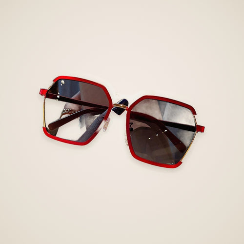 Lunettes de soleil demi-cerclées Tara, vue 1