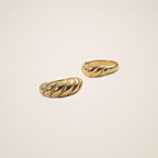 Tela Croissant Dome Ring — view 1