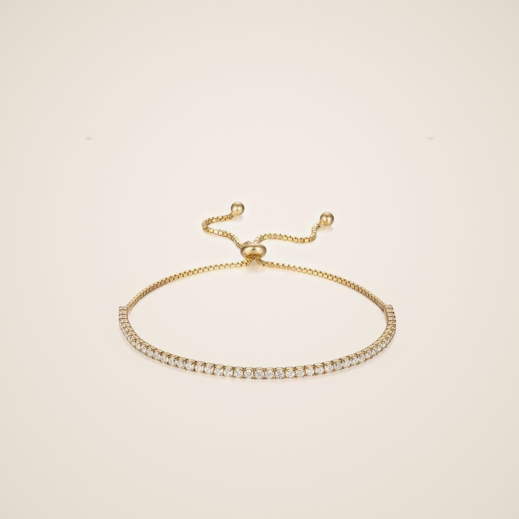 Grazia 925 Silver Tennis Bracelet — view 1
