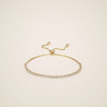 Grazia 925 Silver Tennis Bracelet — view 1