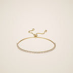 Grazia 925 Silver Tennis Bracelet — view 1