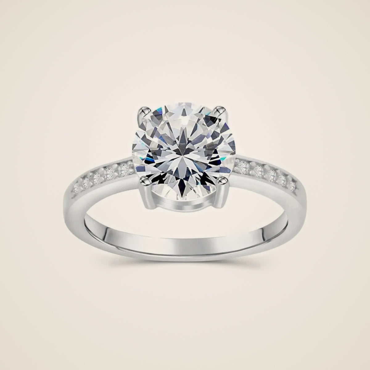 Terra Solitaire Ring — view 1