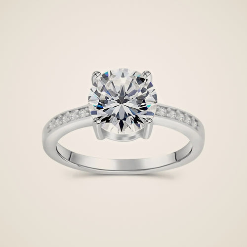 Bague solitaire Terra, vue 1