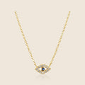 Thalia Pavé Eye Necklace — view 1