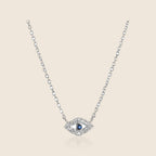 Thalia Pavé Eye Necklace — view 2