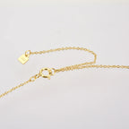 Thalia Pavé Eye Necklace — view 6