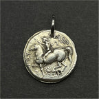 Theo Horseman Coin Pendant — view 2