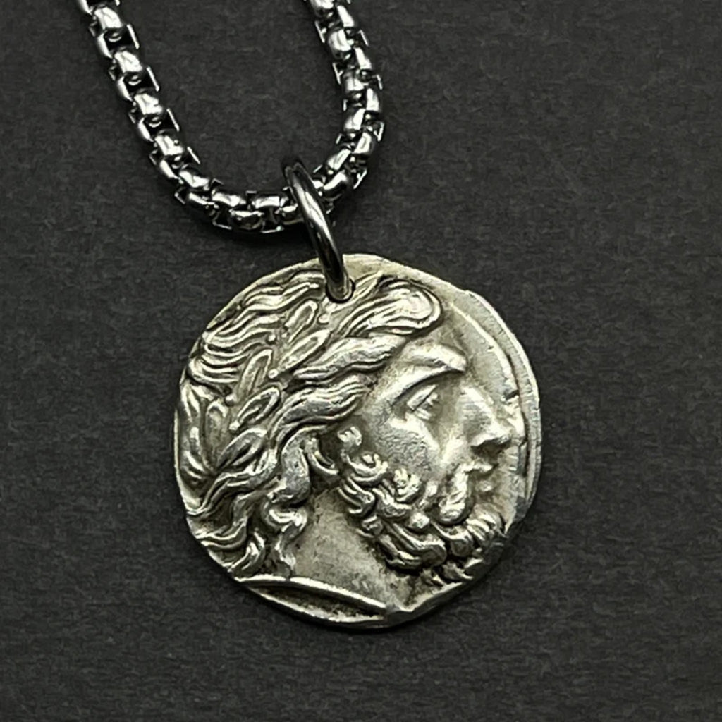 Theo Horseman Coin Pendant — view 4