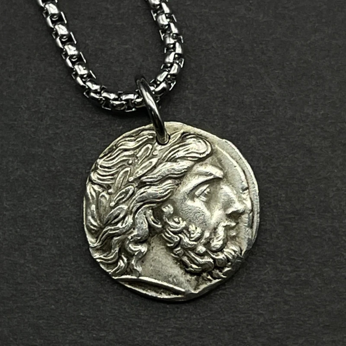 Theo Horseman Coin Pendant — view 4