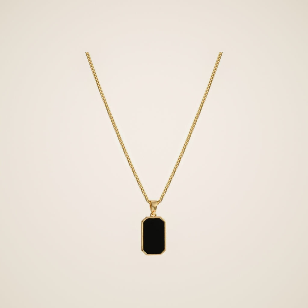 Titan Bar Pendant Necklace — view 1