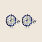 Xenia Pavé Eye Studs — view 1