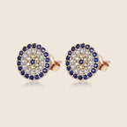 Xenia Pavé Eye Studs — view 2